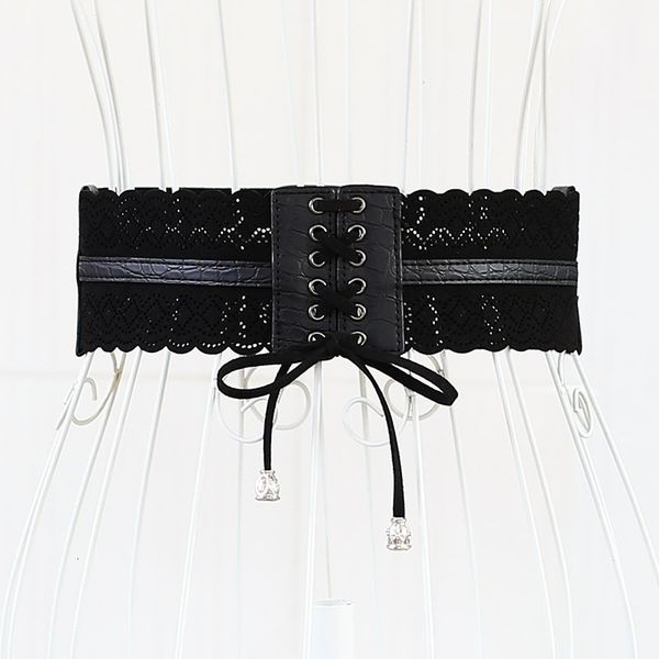 spring and summer korean new women's hollow out wide waistband decoration super fiber leather high grade tassel versatile skirt belt, Black;brown
spring and summer korean new women's hollow out wide waistband decoration super fiber leather high grade tassel versatile skirt belt, Black;brown