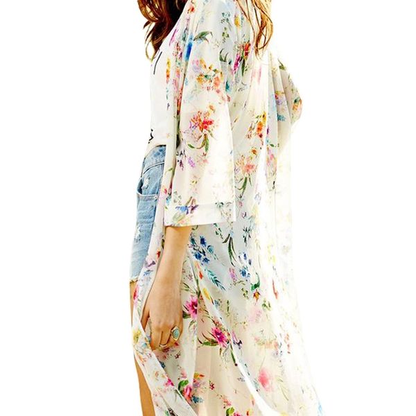 women boho chiffon kimono cardigan cape bikini cover up floral long beach robe plage 5xl blouse black/beige saida de praia
women boho chiffon kimono cardigan cape bikini cover up floral long beach robe plage 5xl blouse black/beige saida de praia