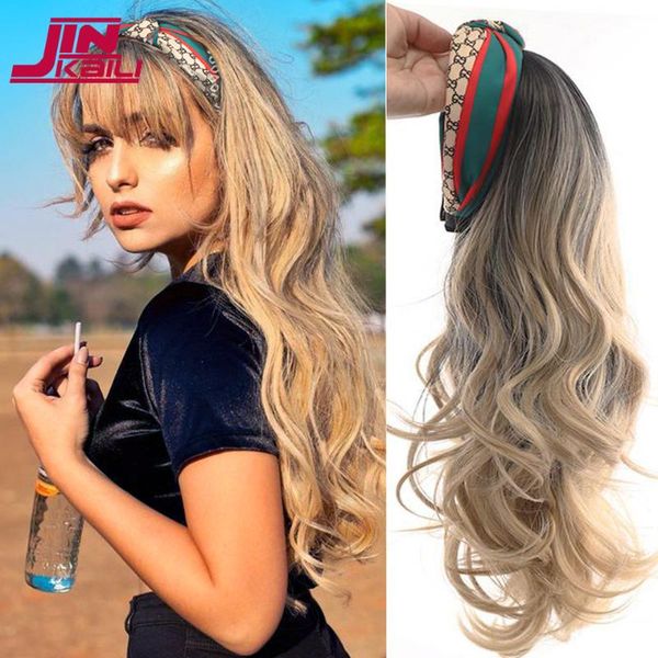 synthetic wigs jinkaili long deep wave headband heat resistant lolita wig fashion hair band for black women
synthetic wigs jinkaili long deep wave headband heat resistant lolita wig fashion hair band for black women