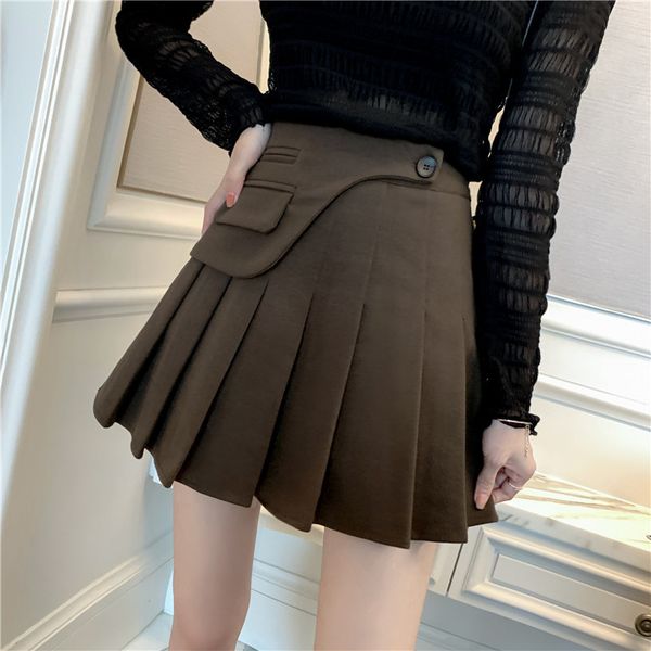 2021 new a line japanese harajuku autumn winter women skirt high waist solid female streetwear elegant long skirts plus oudb, Black
2021 new a line japanese harajuku autumn winter women skirt high waist solid female streetwear elegant long skirts plus oudb, Black