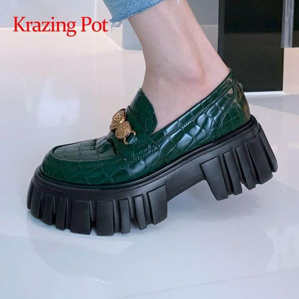 dress shoes krazing pot limited customization genuine leather round toe high heels preppy style young lady slip on casual women pumps l1f9, Black
dress shoes krazing pot limited customization genuine leather round toe high heels preppy style young lady slip on casual women pumps l1f9, Black