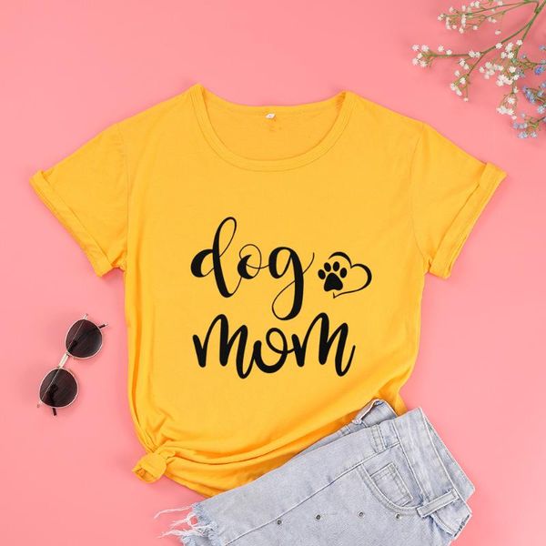 women's t-shirt dog mom t shirt funny graphic plus size women clothes 100% cotton aesthetic casual short sleeve o neck harajuku tee, White
women's t-shirt dog mom t shirt funny graphic plus size women clothes 100% cotton aesthetic casual short sleeve o neck harajuku tee, White