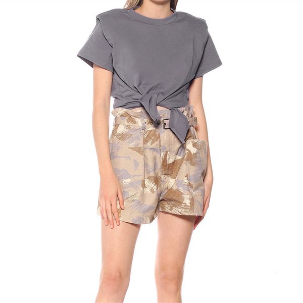 2021 new feminino cinza manga curta algodo o-pescoo ombro almofada atada cintura simples rendas-up novo vero novas senhoras camiseta f9qj, White
2021 new feminino cinza manga curta algodo o-pescoo ombro almofada atada cintura simples rendas-up novo vero novas senhoras camiseta f9qj, White
