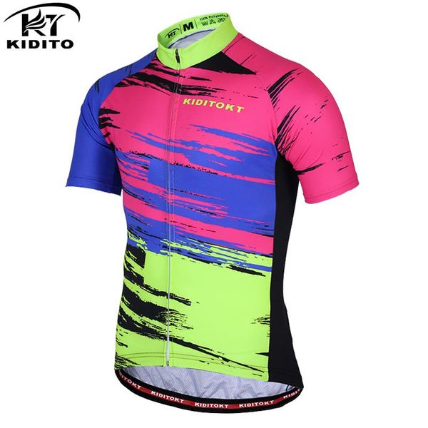 racing jackets kiditokt breathable quick-dry cycling clothing 100% polyester jersey mtb bicycle bike clothes, Black;red
racing jackets kiditokt breathable quick-dry cycling clothing 100% polyester jersey mtb bicycle bike clothes, Black;red