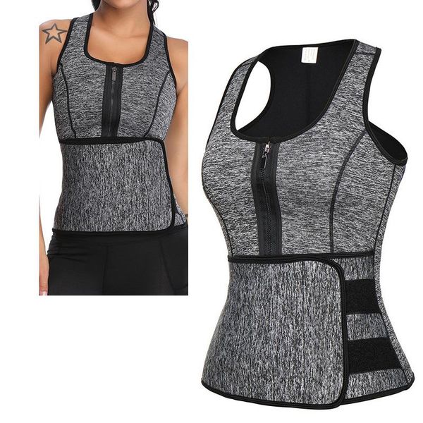 waist support women trainer shaper vest thick neoprene 1 belt body slimming corset shapewear binder trans modeling, Black;gray
waist support women trainer shaper vest thick neoprene 1 belt body slimming corset shapewear binder trans modeling, Black;gray