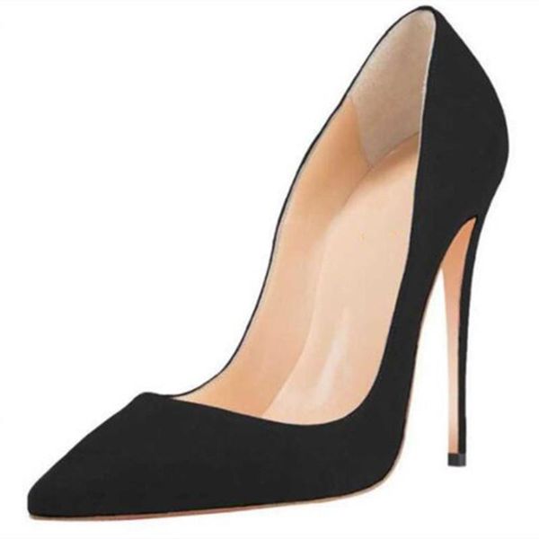 dress shoes shofoo shoes.beautiful women's shoes, suede, about 11cm high heel shoes. four seasons single pointed toe pumps., Black
dress shoes shofoo shoes.beautiful women's shoes, suede, about 11cm high heel shoes. four seasons single pointed toe pumps., Black