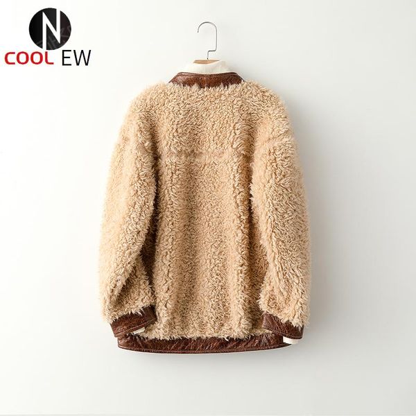 women's fur & faux ptslan 2021 original wool outerwear winter fashion good quality short patch pocket female coatp7519, Black
women's fur & faux ptslan 2021 original wool outerwear winter fashion good quality short patch pocket female coatp7519, Black