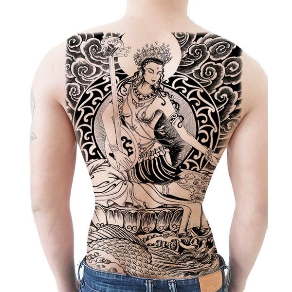 thousand hand guanyin buddha tathagata full back tattoo paste men and women waterproof durable simulation
thousand hand guanyin buddha tathagata full back tattoo paste men and women waterproof durable simulation