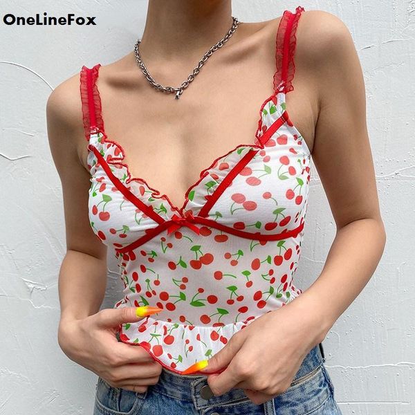 women's tanks & camis onelinefox frill 90s lace cute printed cami women summer ruffles mesh sleeveless crop tees transparent s, White
women's tanks & camis onelinefox frill 90s lace cute printed cami women summer ruffles mesh sleeveless crop tees transparent s, White