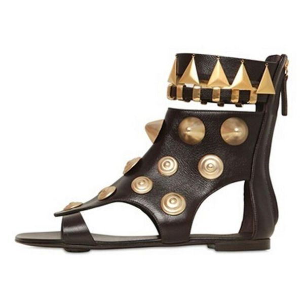 sandals ankle zipped cut-out rivets sandels summer women gladiator shoes open toe stud ladies party dress black
sandals ankle zipped cut-out rivets sandels summer women gladiator shoes open toe stud ladies party dress black