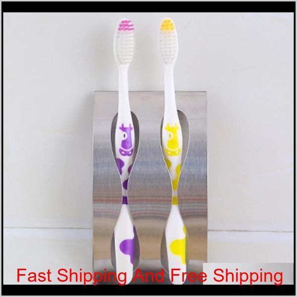wholesale- stainless steel wall mount toothbrush holder 2,3 holes self-adhesive tooth brush organizer box bathr qylzoh bdenet
wholesale- stainless steel wall mount toothbrush holder 2,3 holes self-adhesive tooth brush organizer box bathr qylzoh bdenet