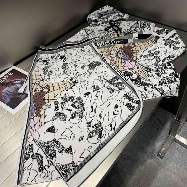 design clothing d map series full body pattern, high sense, wear with two-piece suit, new women's autumn and winter style, White
design clothing d map series full body pattern, high sense, wear with two-piece suit, new women's autumn and winter style, White