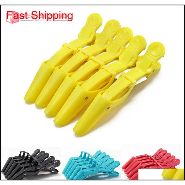 wholesale- 5pcs lot black red hairdressing salon sectioning clamp crocodile hair clips hairpin grip 4 multi-color qylvtb bdenet
wholesale- 5pcs lot black red hairdressing salon sectioning clamp crocodile hair clips hairpin grip 4 multi-color qylvtb bdenet