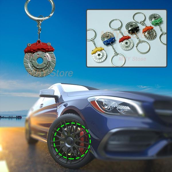 keychains multi color zinc alloy brake disc key ring chain steering wheel gift trinkets model, Silver
keychains multi color zinc alloy brake disc key ring chain steering wheel gift trinkets model, Silver