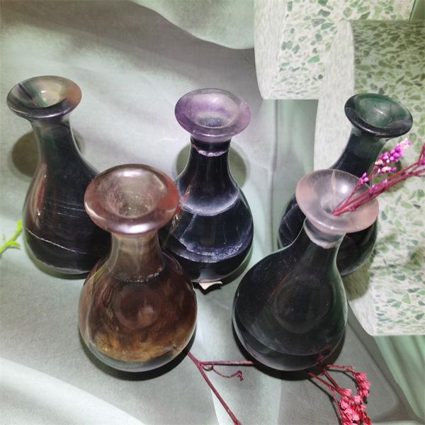 decorative objects & figurines natural high qualiy crystal stone decoration gift sculpture manual carving small vase with rainbow fluorite z
decorative objects & figurines natural high qualiy crystal stone decoration gift sculpture manual carving small vase with rainbow fluorite z