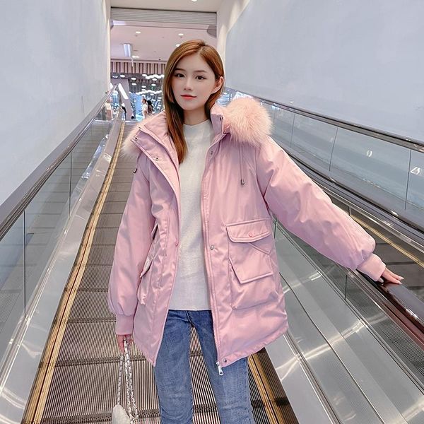 women's down & parkas kuyomens winter thicken women casual fur collar hooded warm cotton paddded coat outwear female wool liner jacket, Black
women's down & parkas kuyomens winter thicken women casual fur collar hooded warm cotton paddded coat outwear female wool liner jacket, Black