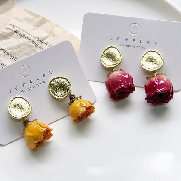 2 pcs fashion earrings pendant dried rose flowers charms diy hand made accessories for jewelry making, Bronze;silver
2 pcs fashion earrings pendant dried rose flowers charms diy hand made accessories for jewelry making, Bronze;silver