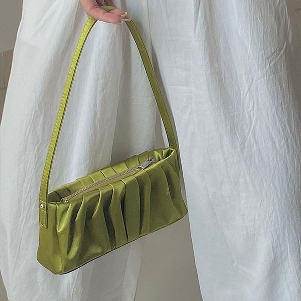 cross body british niche satin folds retro underarm cloth bag ruched design light and simple wild baguette rachel
cross body british niche satin folds retro underarm cloth bag ruched design light and simple wild baguette rachel
