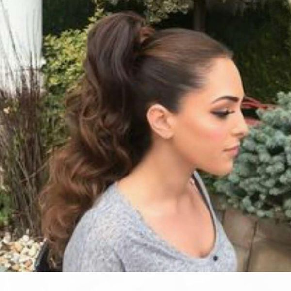 wet and wave ponytail 100% human hair drawstring ponytail with clips in for african women brazilian non remy hair 1 piece 160g, Black
wet and wave ponytail 100% human hair drawstring ponytail with clips in for african women brazilian non remy hair 1 piece 160g, Black