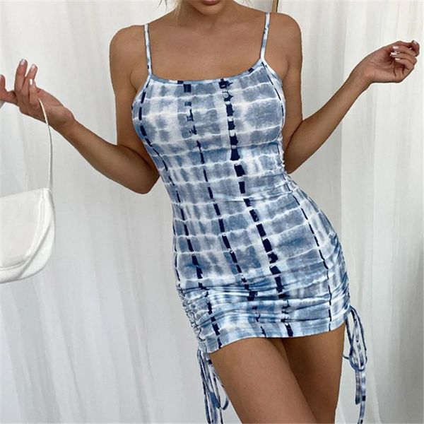 casual dresses women's tie-dye suspender mini dress summer party sleeveless straps skinny side drawstring ruched short, Black;gray
casual dresses women's tie-dye suspender mini dress summer party sleeveless straps skinny side drawstring ruched short, Black;gray