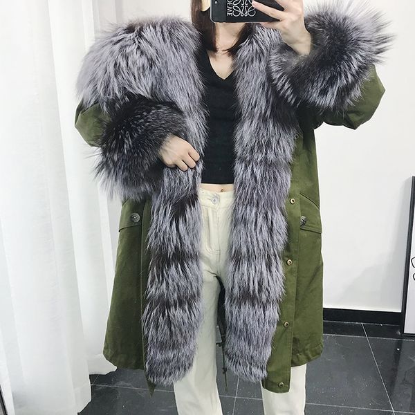 winter jackets real fox fur collar natural rabbit fur liner coat women fashion fur coat elegant thick warm outerwear woman, Black
winter jackets real fox fur collar natural rabbit fur liner coat women fashion fur coat elegant thick warm outerwear woman, Black