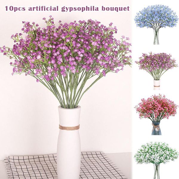10pcs artificial flowers gypsophila faux flower dried garland branches stems fake greenery home decor wedding decoration
10pcs artificial flowers gypsophila faux flower dried garland branches stems fake greenery home decor wedding decoration