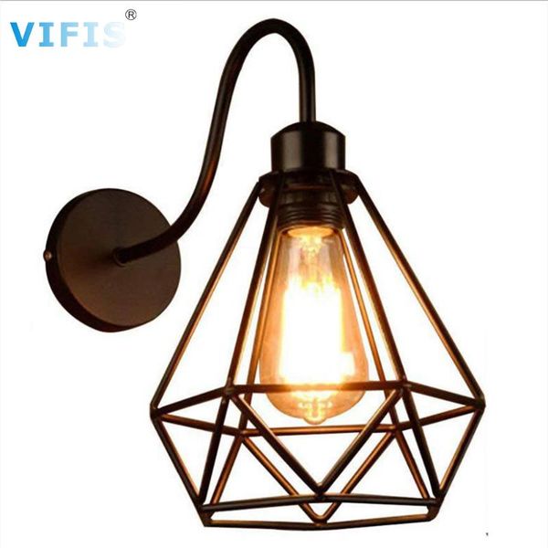 retro wall lamp black iron lampshade e27 edison industry loft indoor lighting vintage wall light 110-240v bulb not cover
retro wall lamp black iron lampshade e27 edison industry loft indoor lighting vintage wall light 110-240v bulb not cover