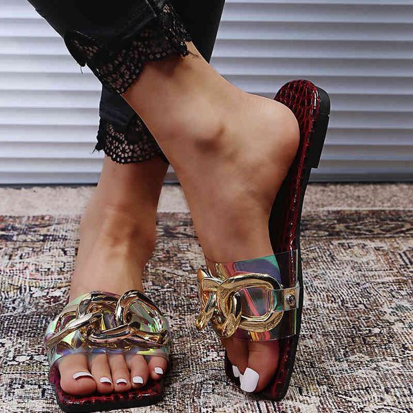 official website 70% off outlet outdoor slides fashion metal chain decoration women slippers shoes breathable casual beach sandals sandalia, Black
official website 70% off outlet outdoor slides fashion metal chain decoration women slippers shoes breathable casual beach sandals sandalia, Black