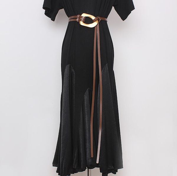 belts women's runway fashion metal buckle pu leather cummerbunds female dress corsets waistband decoration wide belt r3129, Black;brown
belts women's runway fashion metal buckle pu leather cummerbunds female dress corsets waistband decoration wide belt r3129, Black;brown