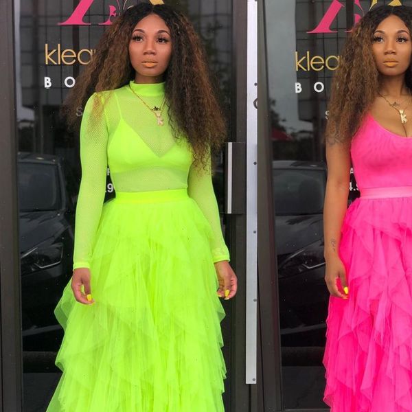 fashion tutu tulle skirt women long maxi skirt 2021 spring summer korean green high waist wave irregular cake skirt, Black
fashion tutu tulle skirt women long maxi skirt 2021 spring summer korean green high waist wave irregular cake skirt, Black