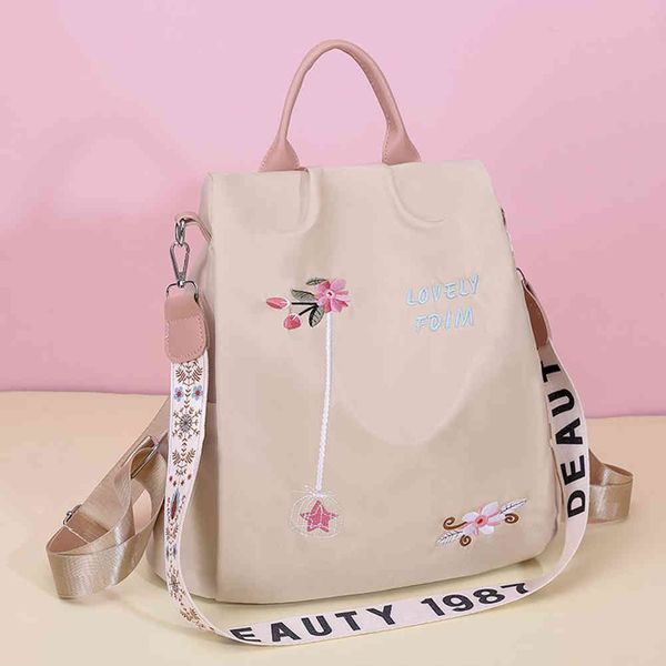 casual oxford cloth backpack flower embroidered shoulder school book bags women daily travel anti-theft bagpack rucksack k726
casual oxford cloth backpack flower embroidered shoulder school book bags women daily travel anti-theft bagpack rucksack k726