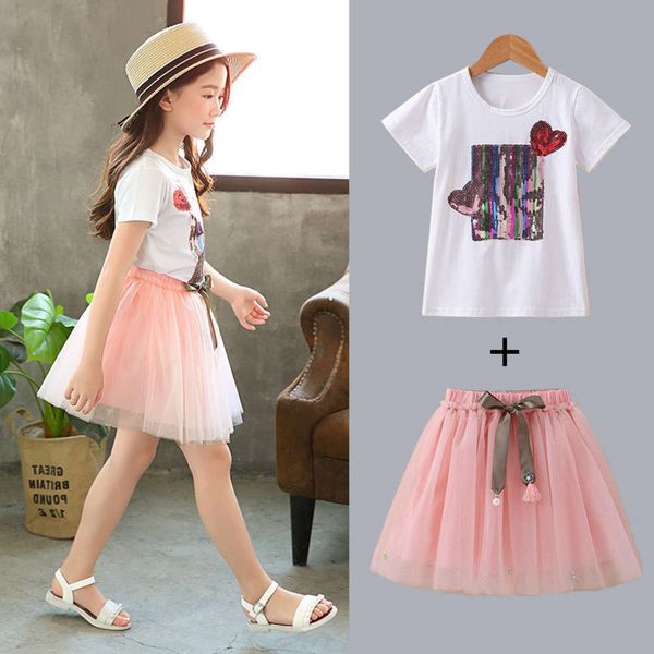 children's clothing trendy 2021 new girls' suit summer dress foreign style 9-11 year old girl fashion 4 two piece set 5 princess 6, White
children's clothing trendy 2021 new girls' suit summer dress foreign style 9-11 year old girl fashion 4 two piece set 5 princess 6, White
