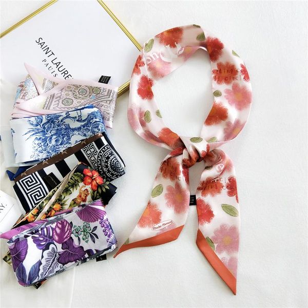 scarves yishine 2021 est skinny pirnting silk finish luxury women scarf hair tie bag, Blue;gray
scarves yishine 2021 est skinny pirnting silk finish luxury women scarf hair tie bag, Blue;gray