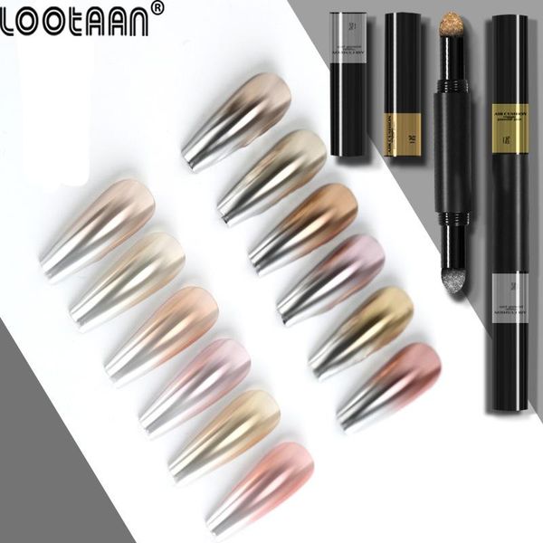 nail glitter lootaan 1pc double head air cushion magic powder design pen laqcuer art mirror effect makeup fast, Silver;gold
nail glitter lootaan 1pc double head air cushion magic powder design pen laqcuer art mirror effect makeup fast, Silver;gold
