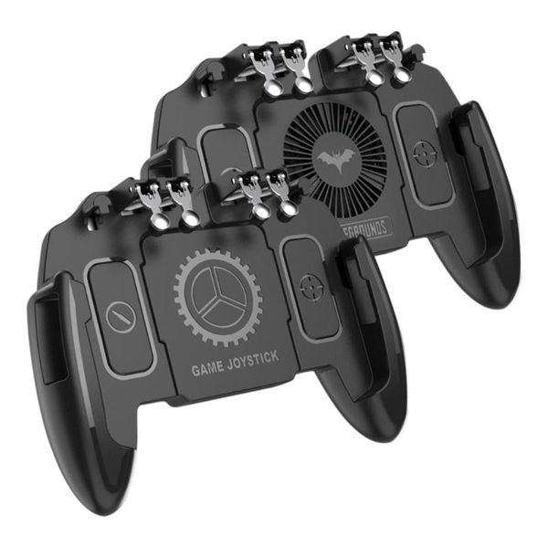game controllers & joysticks six finger pubg mobile controller gamepad or memo phone joystick for android with cooler cooling fan
game controllers & joysticks six finger pubg mobile controller gamepad or memo phone joystick for android with cooler cooling fan