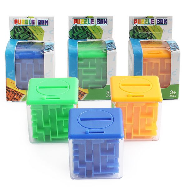 new 3d three-dimensional transparent maze intelligence with piggy bank children's educational toys
new 3d three-dimensional transparent maze intelligence with piggy bank children's educational toys