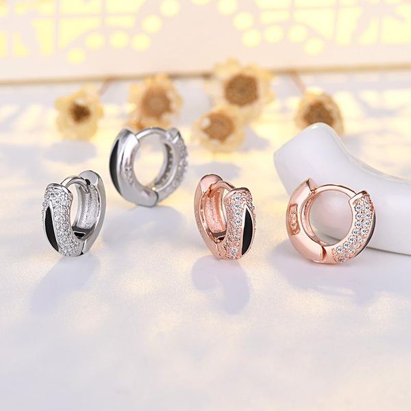 stud korean diamond earrings fashion trendy temperament versatile rose gold female anti allergy, Golden;silver
stud korean diamond earrings fashion trendy temperament versatile rose gold female anti allergy, Golden;silver