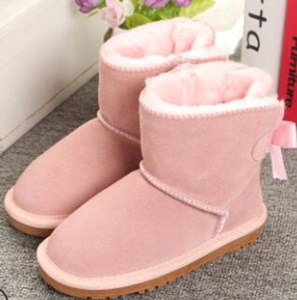 children bailey 1 bows boots genuine leather toddlers snow boots solid botas de nieve winter girls footwear toddler kids boot shoes pink eur, Black;grey
children bailey 1 bows boots genuine leather toddlers snow boots solid botas de nieve winter girls footwear toddler kids boot shoes pink eur, Black;grey