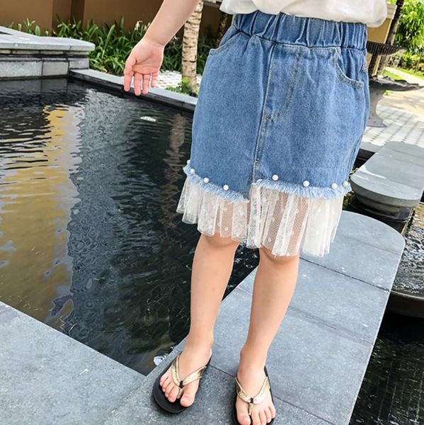 skirts fashion baby girls jean tutu summer kids pearl lace patchwork children clothes denim gift, Blue
skirts fashion baby girls jean tutu summer kids pearl lace patchwork children clothes denim gift, Blue