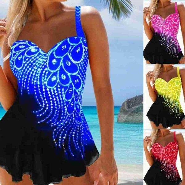 women's swimwear sling swimsuit fashion peacock feather flower hit color multi-size large-size sunny beach bikini set, White;black
women's swimwear sling swimsuit fashion peacock feather flower hit color multi-size large-size sunny beach bikini set, White;black
