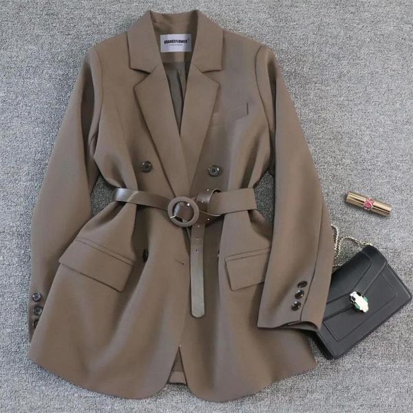women's jackets spring autumn office ladies blazer jacket women double-breast solid color suit coat elegant fashion outwel loose outerw, Black;brown
women's jackets spring autumn office ladies blazer jacket women double-breast solid color suit coat elegant fashion outwel loose outerw, Black;brown