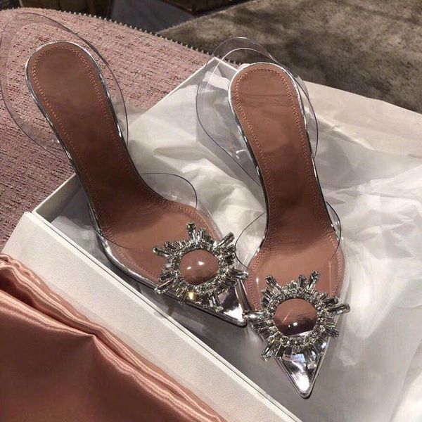 dress shoes pvc sandals summer women arrival sandalias mujer pointed toe crystal zapatillas luxury, Black
dress shoes pvc sandals summer women arrival sandalias mujer pointed toe crystal zapatillas luxury, Black