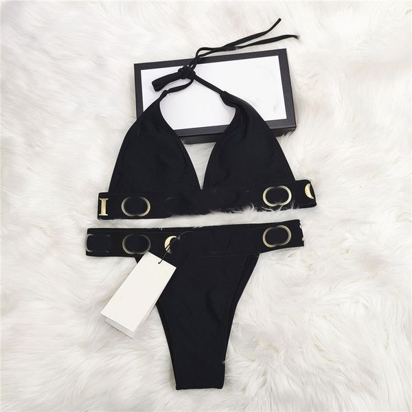 luxury gold letters beachwear women bathing suit summer beachwear low waist designer swimsuit for holiday gift, White;black
luxury gold letters beachwear women bathing suit summer beachwear low waist designer swimsuit for holiday gift, White;black