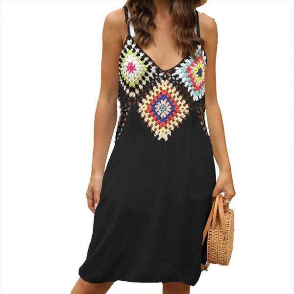 women dress see-through sxey v-neck sling see-through crochet hollow summer dress sundress ladies summer dresses, Black;gray
women dress see-through sxey v-neck sling see-through crochet hollow summer dress sundress ladies summer dresses, Black;gray