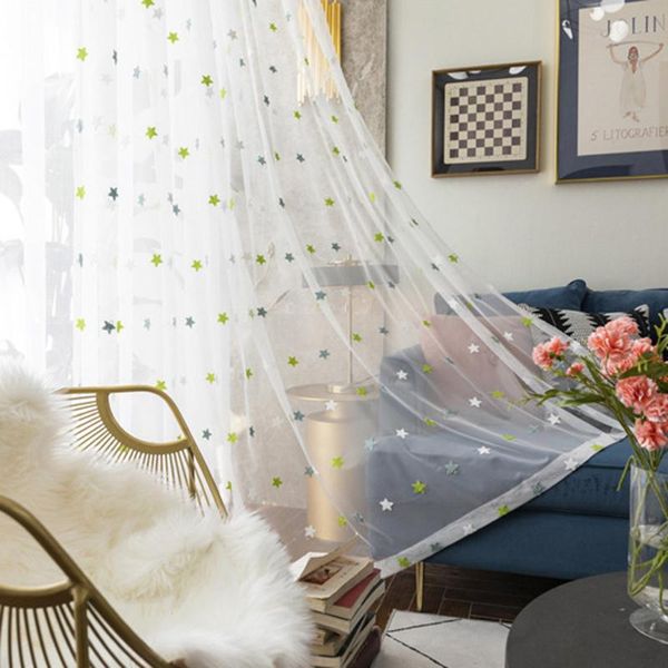 curtain & drapes green star sheer curtains for livingroom kids boys towel embroidery organza mesh fabric bay window treatment m065c
curtain & drapes green star sheer curtains for livingroom kids boys towel embroidery organza mesh fabric bay window treatment m065c