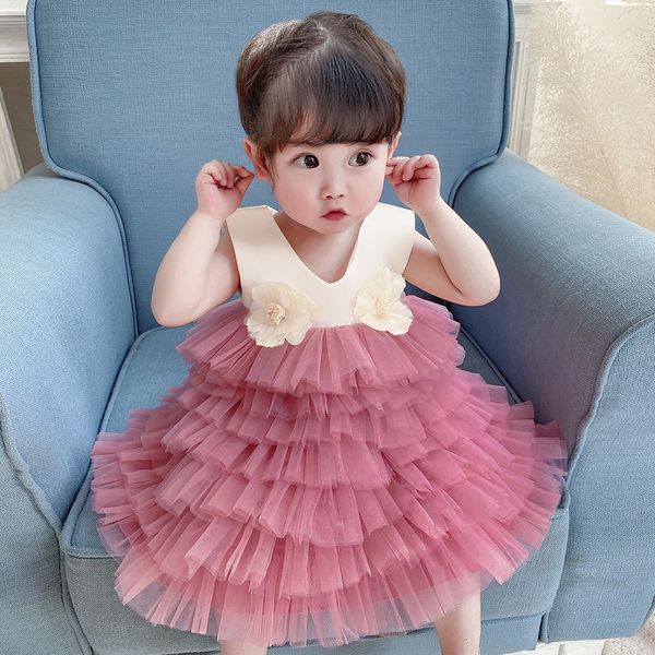 new baby girls dress birthday party princess dress girl clothes tutu evening dress for girls performance costume wedding, Red;yellow
new baby girls dress birthday party princess dress girl clothes tutu evening dress for girls performance costume wedding, Red;yellow