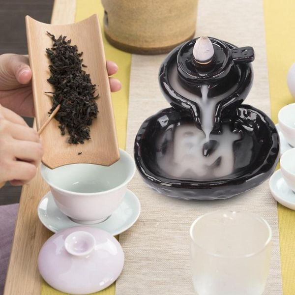 fragrance lamps practical backflow smoke burner holder waterfall incense cone rack elegant ceramic helpful for teahouse
fragrance lamps practical backflow smoke burner holder waterfall incense cone rack elegant ceramic helpful for teahouse