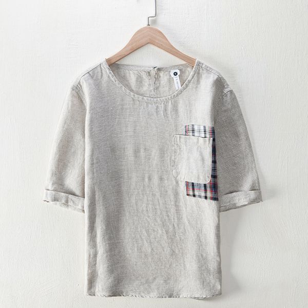 2021 summer style 100% flax t male casual mark t-shirt for men around the man's neck shirt zvpc, Black;brown
2021 summer style 100% flax t male casual mark t-shirt for men around the man's neck shirt zvpc, Black;brown