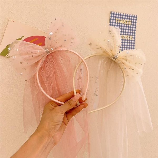 hair accessories 2021 korean children's simple beautiful sequined stars yarn bow long streamer hairband sweet girl princess, Slivery;white
hair accessories 2021 korean children's simple beautiful sequined stars yarn bow long streamer hairband sweet girl princess, Slivery;white