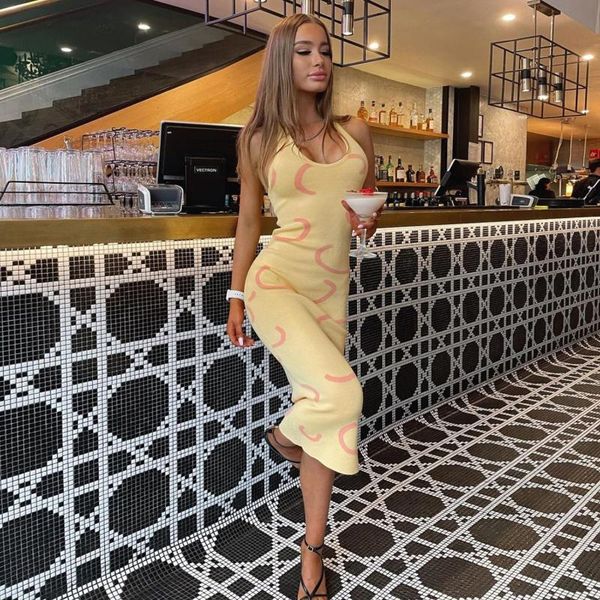 casual dresses 2021 knitted sling geometric slim long party backless beach dress women summer yellow sleeveless bodycon, Black;gray
casual dresses 2021 knitted sling geometric slim long party backless beach dress women summer yellow sleeveless bodycon, Black;gray